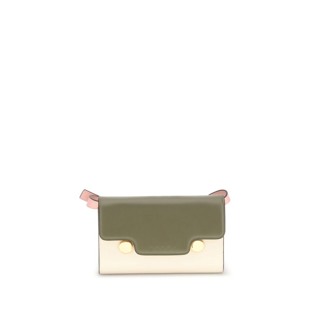 Marni Schultertasche aus Kalbshaut Bos Taurus in Multicolor